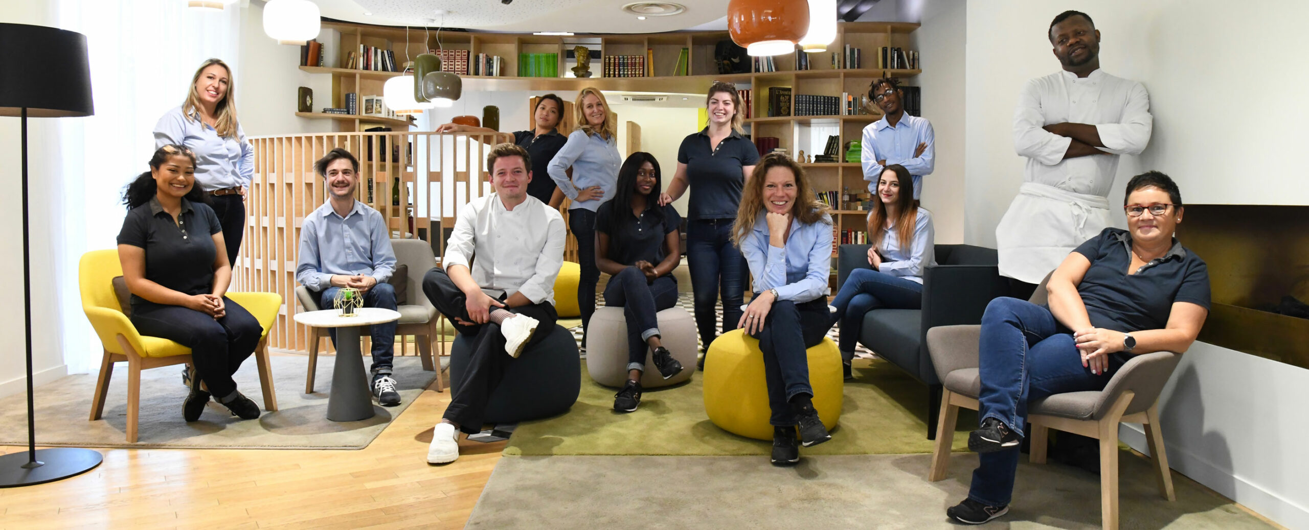 Équipe de l'hôtel Mercure Nantes Centre Gare