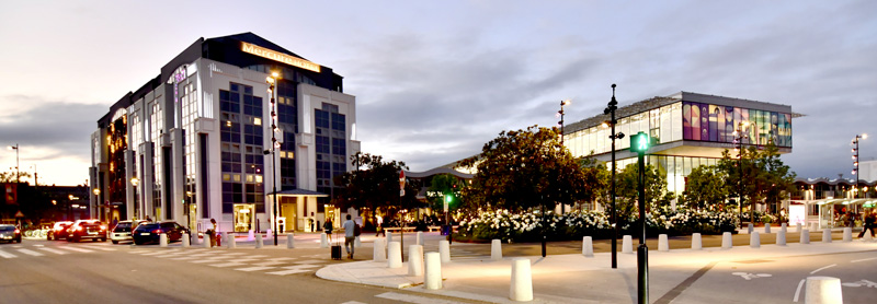 Vue extérieure de l'hôtel proche de la gare de Nantes