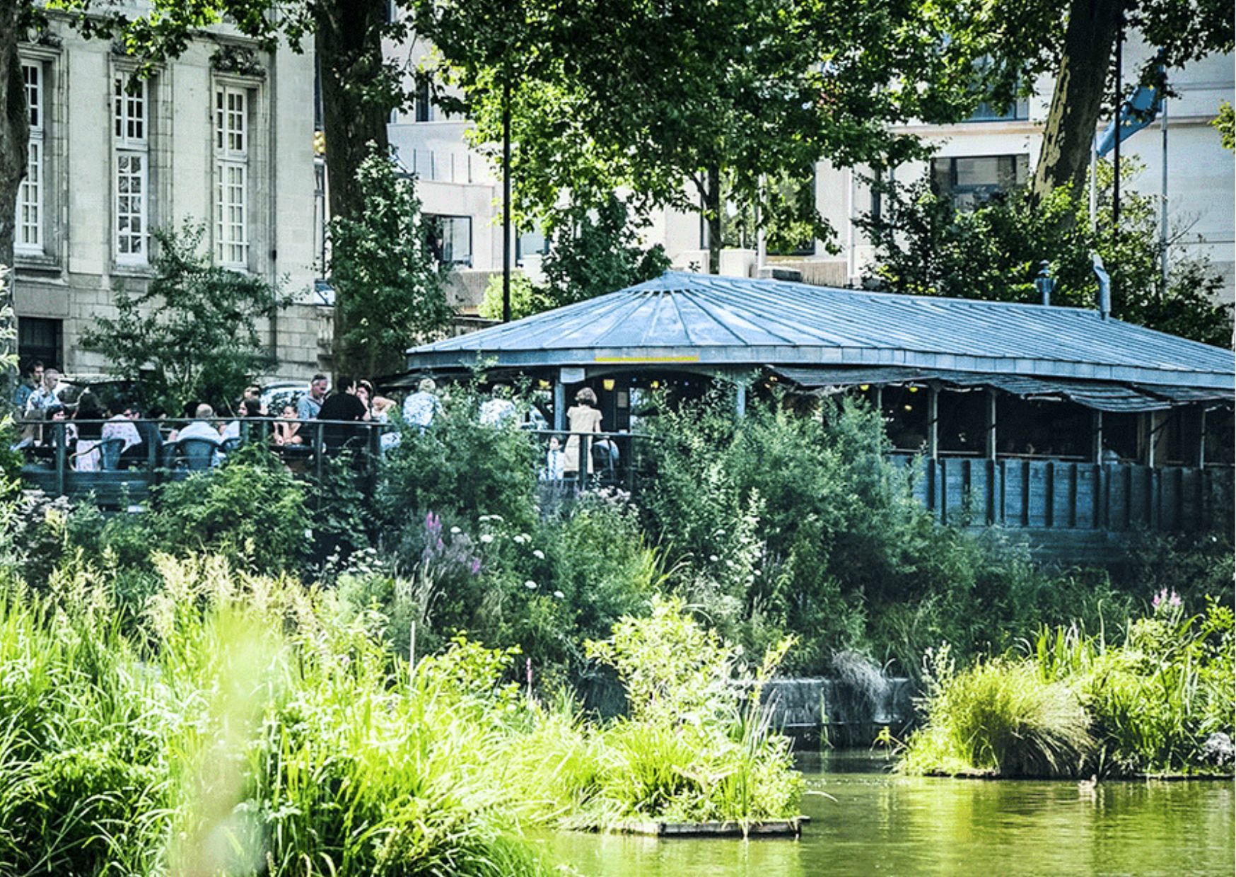 Le Bateau-Lavoir sur l’Erdre